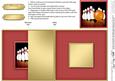 10 Pin Bowling No-hole Fold Back Card