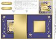 Floral Elegance Birthday No-hole Fold Back Card
