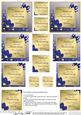 Elegant Romatic Wedding Anniversary Husband Pyramage Sheet