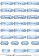 Male Metallic Relations Greetings Text Plates