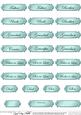 Male Metallic Relations Greetings Text Plates