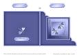 Diamante Dragonflies Cut and Fold Corner Card