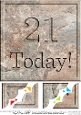 8 x 8 Love Set in Stone Scalloped corner Topper - Youre Simply the Best
