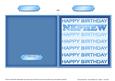 Birthday Nephew Cut and Fold Card