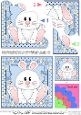 Cute Little Rabbit Shell Edged Corner Side Stacker