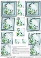 Spring Flowers Twisted Pyramage Sheet
