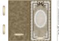 Dl Pearls, Lace and Ribbon Plain Card Base