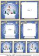 Cute Xmas Robins - Christmas Snowglobe Tunnel Topperr