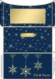 Elegant Let It Snow Money or Gift Wallet and Card