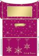 Elegant Let It Snow Money or Gift Wallet and Card