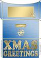 Elegant Xmas Snowflakes Money or Gift Wallet and Card