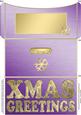 Elegant Xmas Snowflakes Money or Gift Wallet and Card