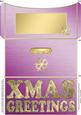 Elegant Xmas Snowflakes Money or Gift Wallet and Card