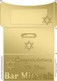 Bar Mitzvah Money or Gift Wallet and Card