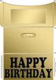 Elegant Birthday Money or Gift Wallet and Card
