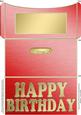 Elegant Birthday Money or Gift Wallet and Card