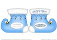 Baby Boys 1st Christmas Stocking Shaped Card