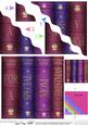 Christmas Books Mom Wavy Corner Side Stacker Topper