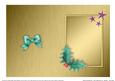 Elegant Christmas Greeting Matching Insert 5 x 7 Portrait