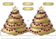 Xmas Tree Shaped Card