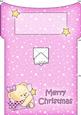 Rosie's Christmas Star Money or Gift Wallet and Card