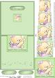 Cute Hunney Bear Rosie has a Christmas Star - No-Hole Easy Over the Edge Card & Spiral Pyramid Topper