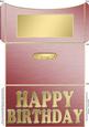 Elegant Birthday Money or Gift Wallet and Card