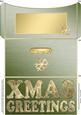 Elegant Xmas Snowflakes Money or Gift Wallet and Card