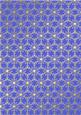 Gold Metallic Snowflakes Backing Paper