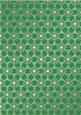 Gold Metallic Snowflakes Backing Paper