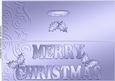 Large Dl Xmas Holly Quick Cut and Fold Card