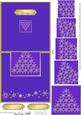 Xmas Snowflake Tree No-hole Over the Edge N Spiral Pyramid