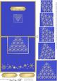 Xmas Snowflake Tree No-hole Over the Edge N Spiral Pyramid