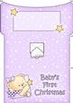 Rosie's Star Baby's 1st Christmas Money or Gift Wallet Card