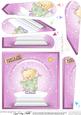 Baby's First Christmas Snowglobe Fan Pyramage Topper