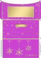 Elegant Let It Snow Money or Gift Wallet and Card