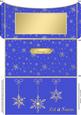 Elegant Let It Snow Money or Gift Wallet and Card