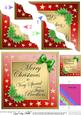 Twin Brothers Christmas Wavy Corner Side Stacker Topper