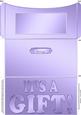 Elegant It's a Gift Money or Gift Wallet and Card