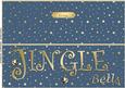 Large Dl Jingle Bells Quick Cut and Fold Card