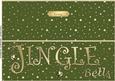 Large Dl Jingle Bells Quick Cut and Fold Card