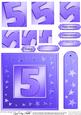5th Bright Metallic Age Quick Card with Twisted Pyramage