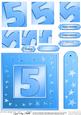5th Bright Metallic Age Quick Card with Twisted Pyramage
