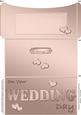 Elegant Wedding Money or Gift Wallet and Card