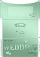 Elegant Wedding Money or Gift Wallet and Card