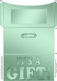 Elegant It's a Gift Money or Gift Wallet and Card