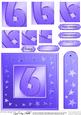 6th Bright Metallic Age Quick Card with Twisted Pyramage