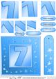 7th Bright Metallic Age Quick Card with Twisted Pyramage