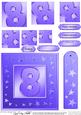 8th Bright Metallic Age Quick Card with Twisted Pyramage