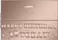 Large Dl 18th Birthday Quick Cut and Fold Card